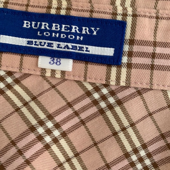 Burberry blue label button down plaid shirt - Picture 5 of 5